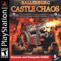 Ballerburg Castle Chaos Playstation US box art
